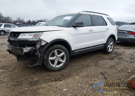 2016 Ford Explorer Xlt z USA, uszkodzony, nr VIN 1FM5K8DHXGGC69053
